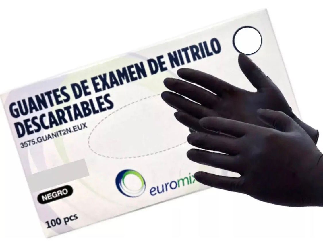 GUANTES DE NITRILO TALLE: S