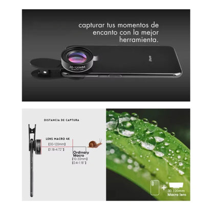 LENTE MACRO 4K 30-120mm