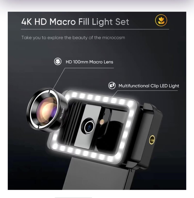 LENTE MACRO HD CON LUZ LED - Image 3